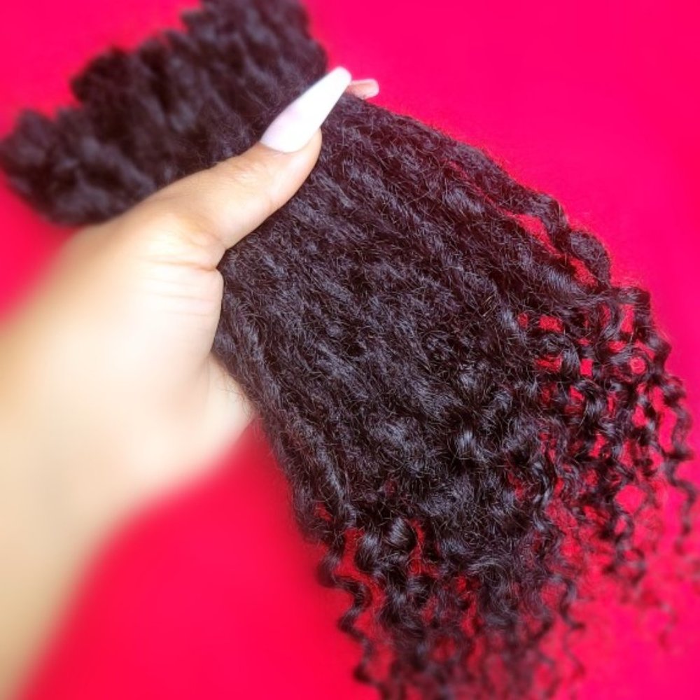 100% Human Hair Loc Extensions